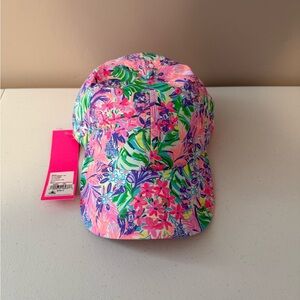 Disney Parks x Lilly Pulitzer Minnie Mouse and Daisy Duck Baseball Cap NWT